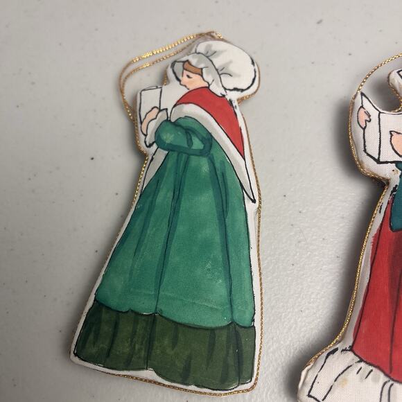 Dickens A Christmas Carol Character Ornaments Set Of 6 Vintage Holiday Decor - Picture 6 of 12